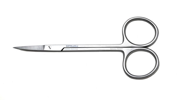 Scissor, Iris, Curved, 4.5″