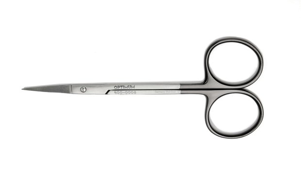 Scissor, Iris, Straight, SC, 4.5″