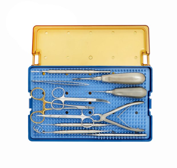 Feline Oral Surgery Pack With Plastic Sterilization Tray
