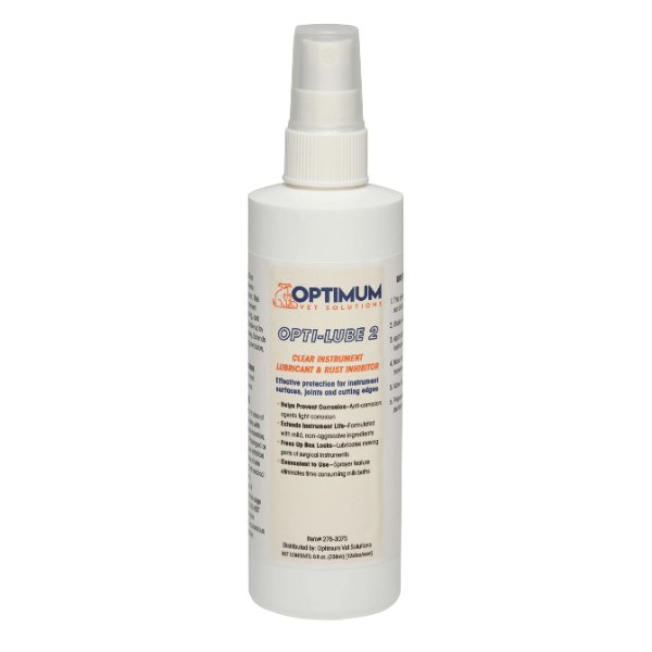 Opti-Lube 2, Clear Instrument Lubricant, 2oz Bottle w/Spray Nozzle, Sample