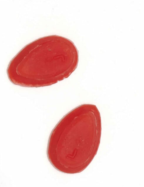 Young Tongue Holding Forceps, Inserts (Pair)
